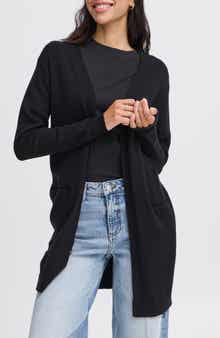 B.YOUNG Nonina Longline Cardigan