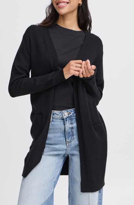 B.YOUNG Nonina Longline Cardigan