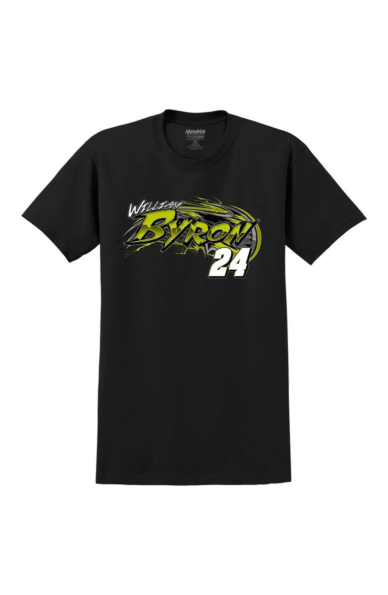 HENDRICK MOTORSPORTS TEAM COLLECTION Men's Hendrick Motorsports Team Collection  Black William Byron Raptor T-Shirt, Alternate, color, Black