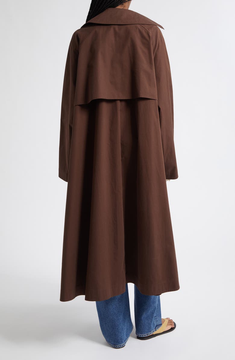 OSSOU Delta Trench Coat, Alternate, color, Cedar