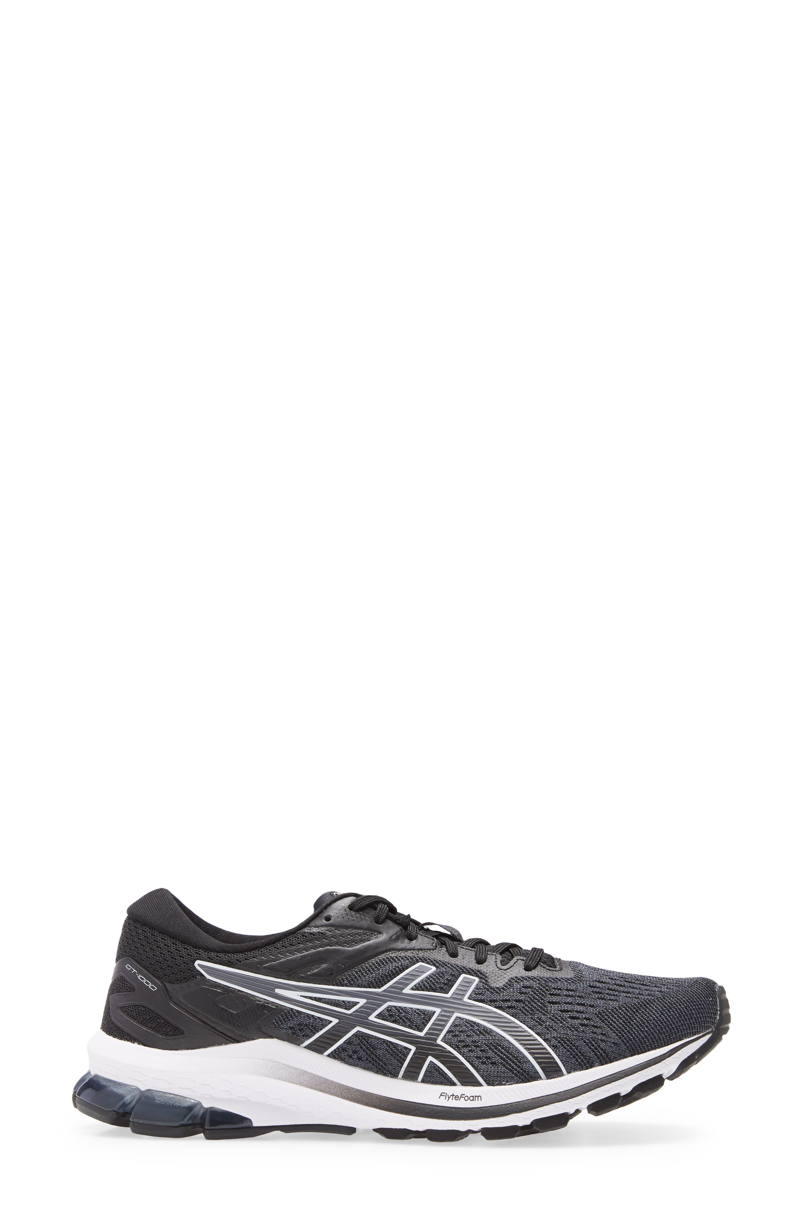 GT-1000 10 Running Shoe, Alternate, color, BLACK/ WHITE