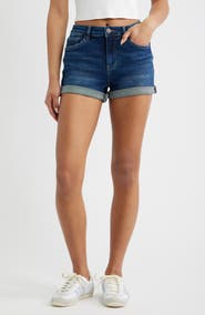 YMI Cuffed Denim Shorts
