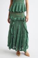 Ulla Johnson Floretta Crochet Maxi Skirt