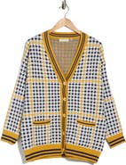 PATRIZIA LUCA Plaid Cardigan