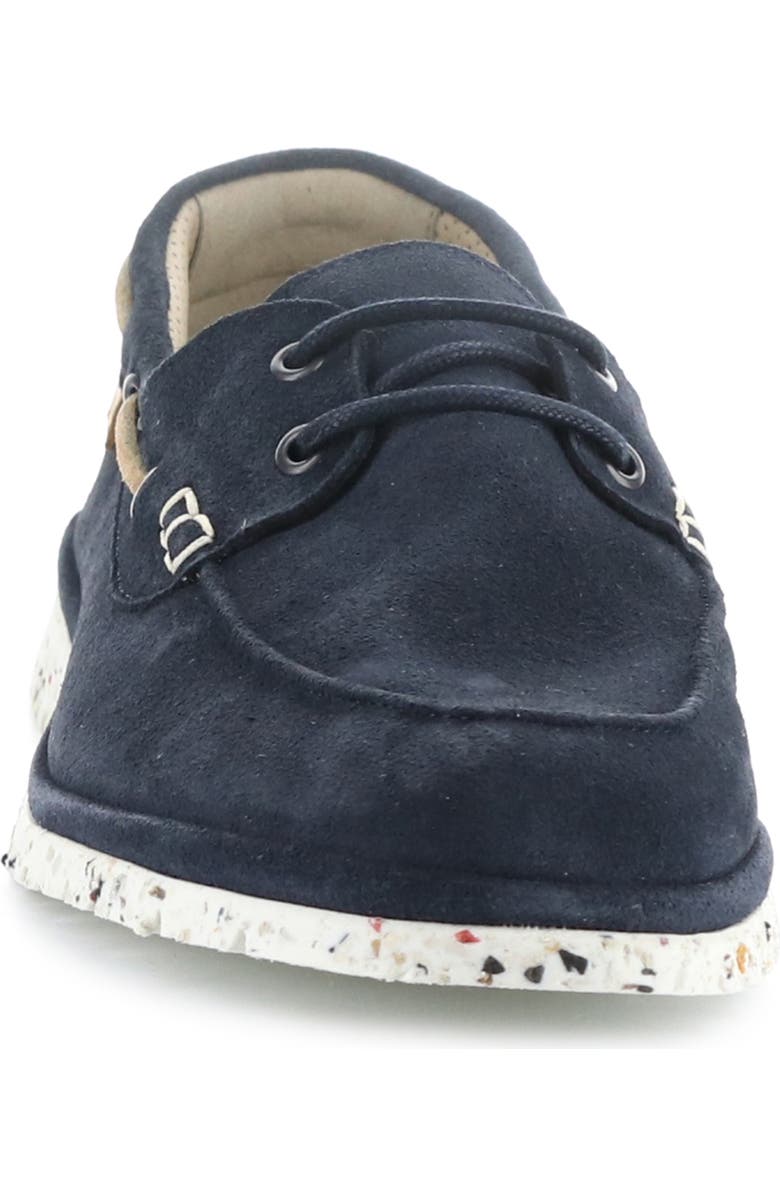 Ambitious 11910A Lug Sole Boat Shoe, Alternate, color, Navy Suede