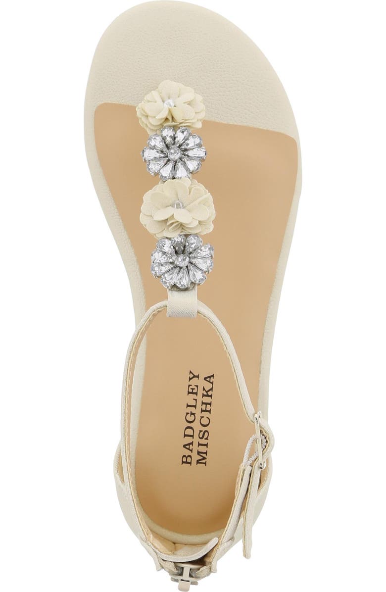 Badgley Mischka Collection Badgley Mischka Cara Sky Embellished Sandal, Alternate, color,