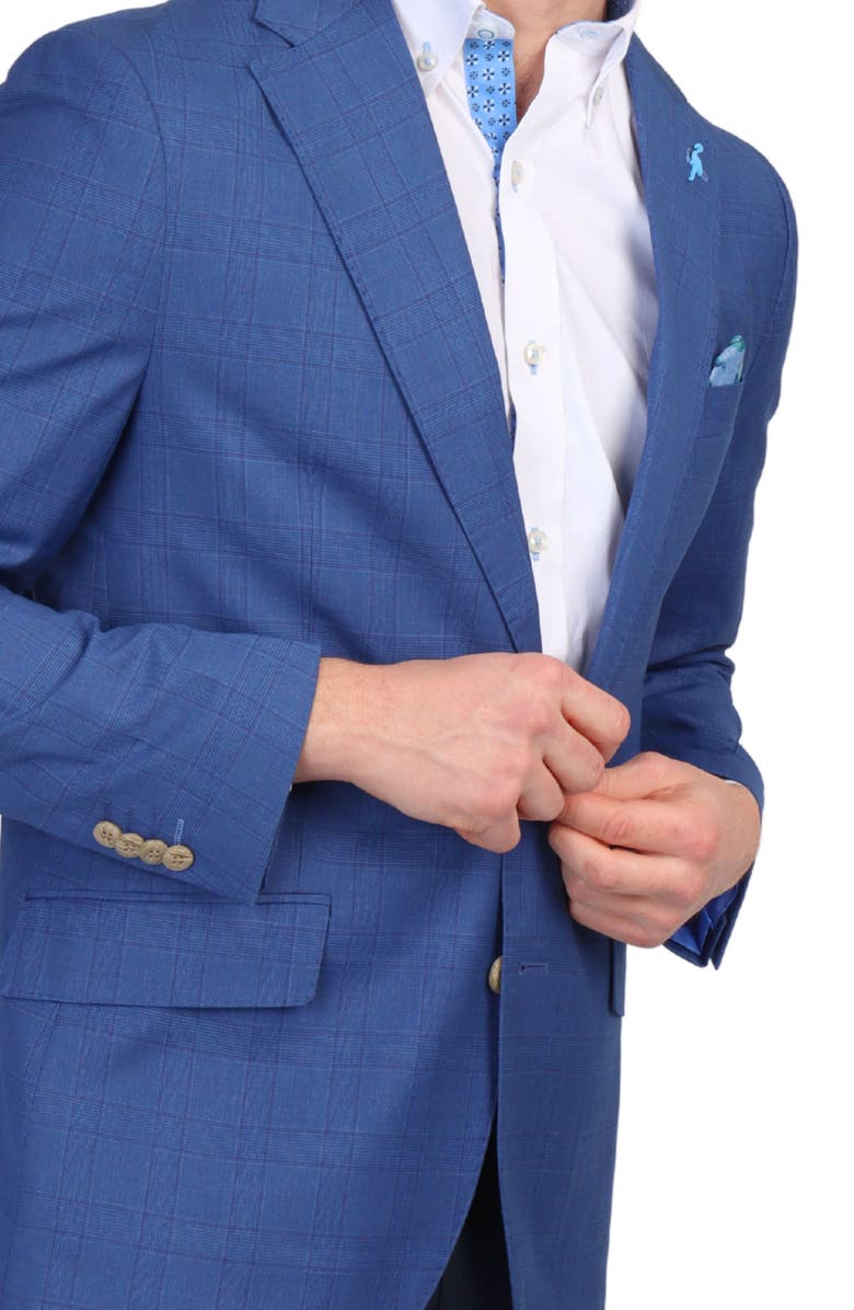 TailorByrd Shadow Windowpane Sport Coat, Alternate, color,