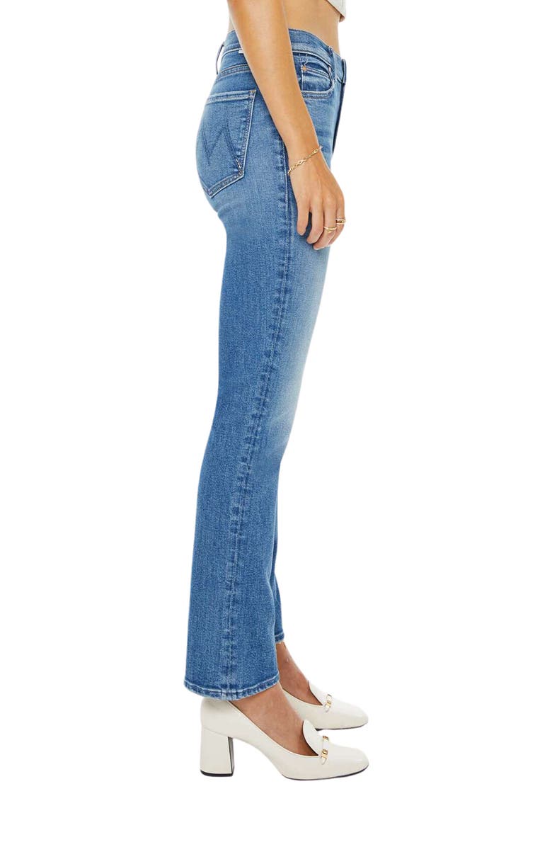MOTHER The Rascal Hover High Waist Straight Leg Jeans, Alternate, color, Opposites Attract