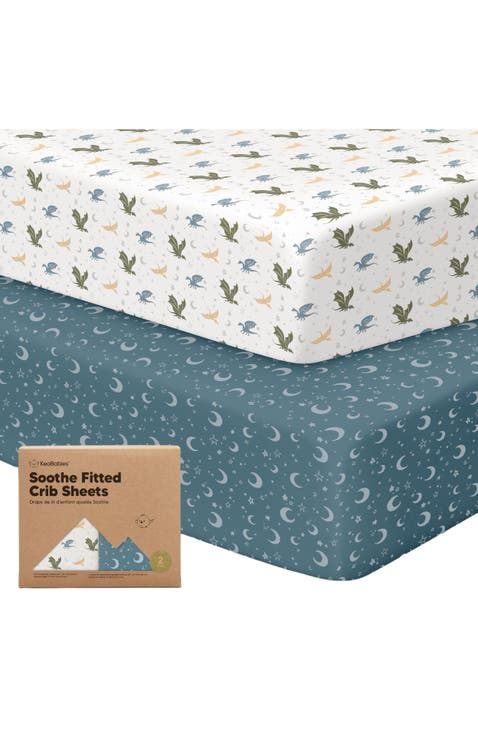 Soothe Fitted Crib Sheet