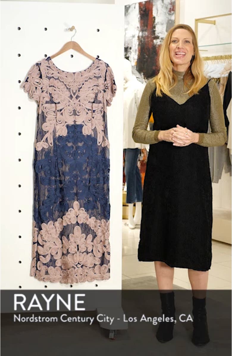 Soutache Midi Dress, sales video thumbnail