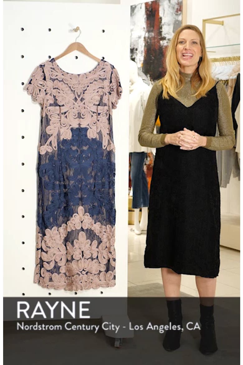 Soutache Midi Dress video