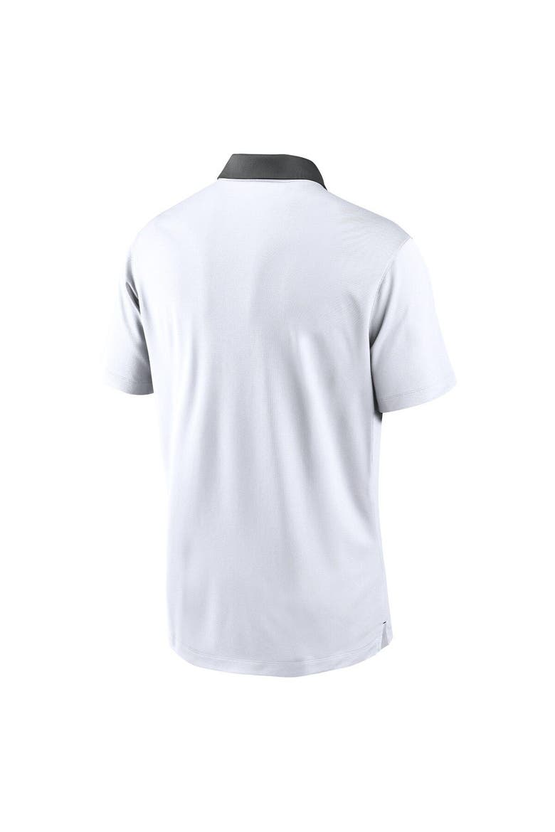 Men's Nike  White Las Vegas Raiders Vapor Performance Polo, Alternate, color, White
