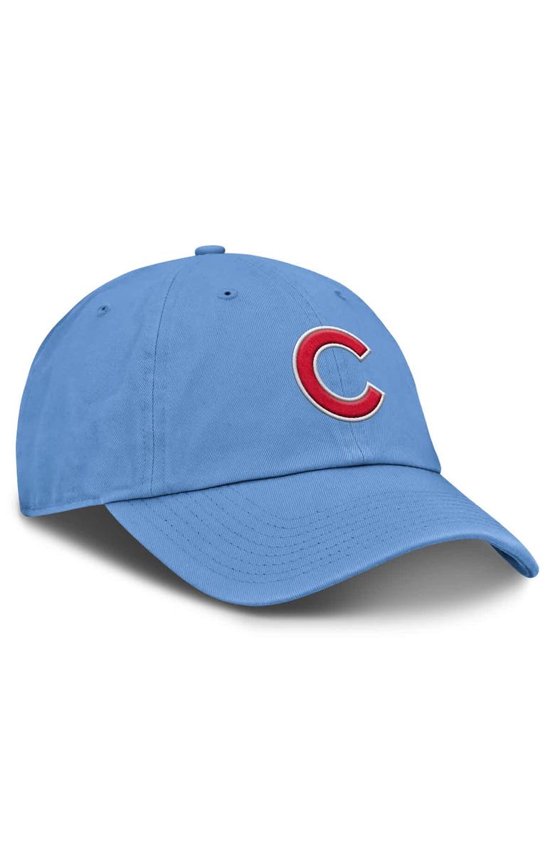 Nike Men's Nike  Light Blue Chicago Cubs Club Adjustable Hat, Alternate, color, 