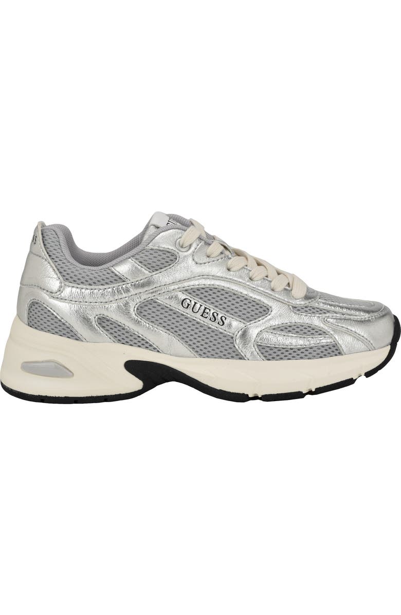 GUESS Lotty Metallic Athletic Sneaker, Alternate, color,
