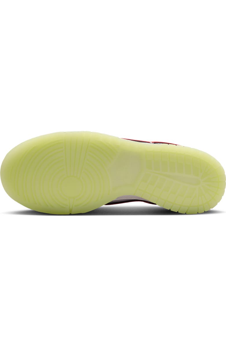 Nike Kids' Dunk Low Sneaker, Alternate, color, White/ Blue/ Black/ Crimson