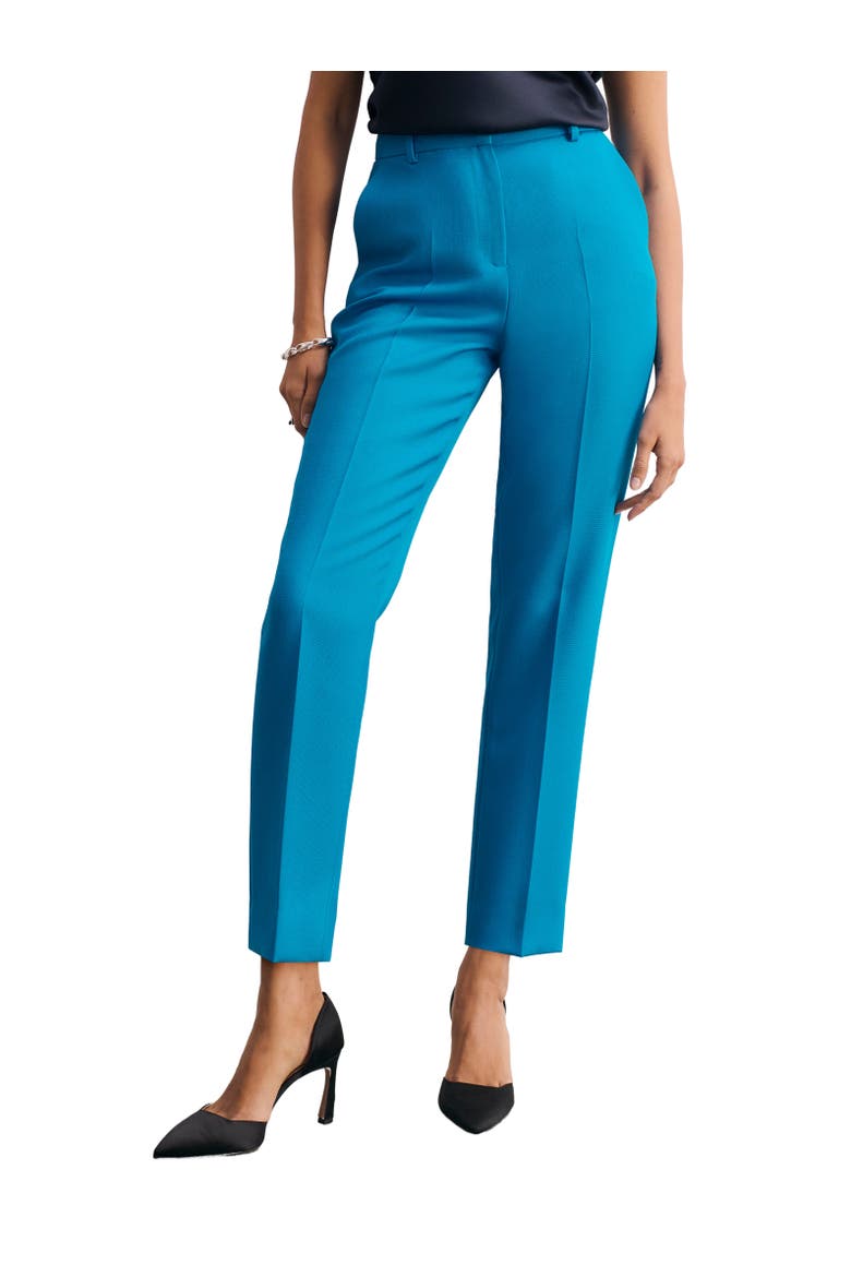 Tavira Wool Pants, Main, color, Blue