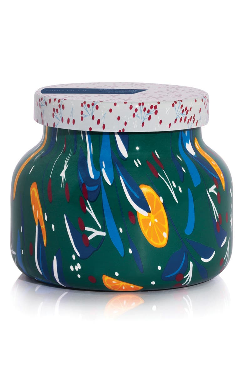 Capri Blue Volcano Pattern Play Petite Jar Candle, Main, color, Volcano