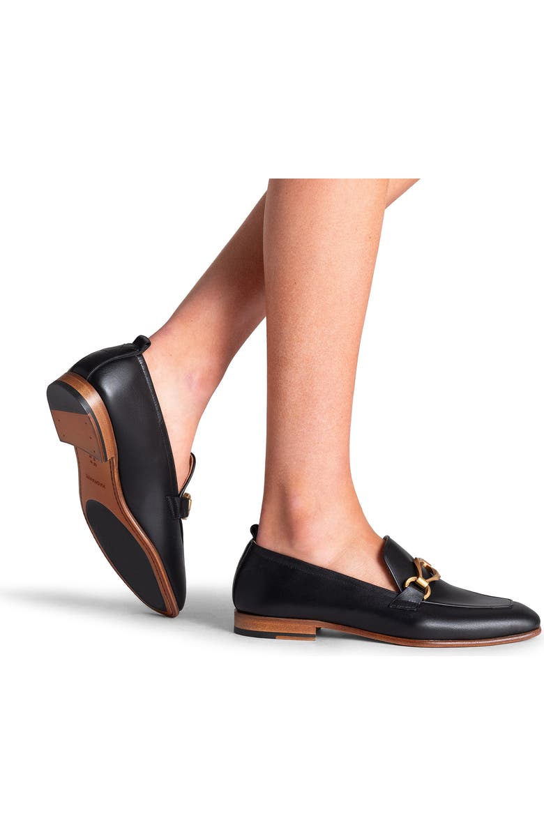 Magnanni Priscilla Bit Loafer, Alternate, color, Black