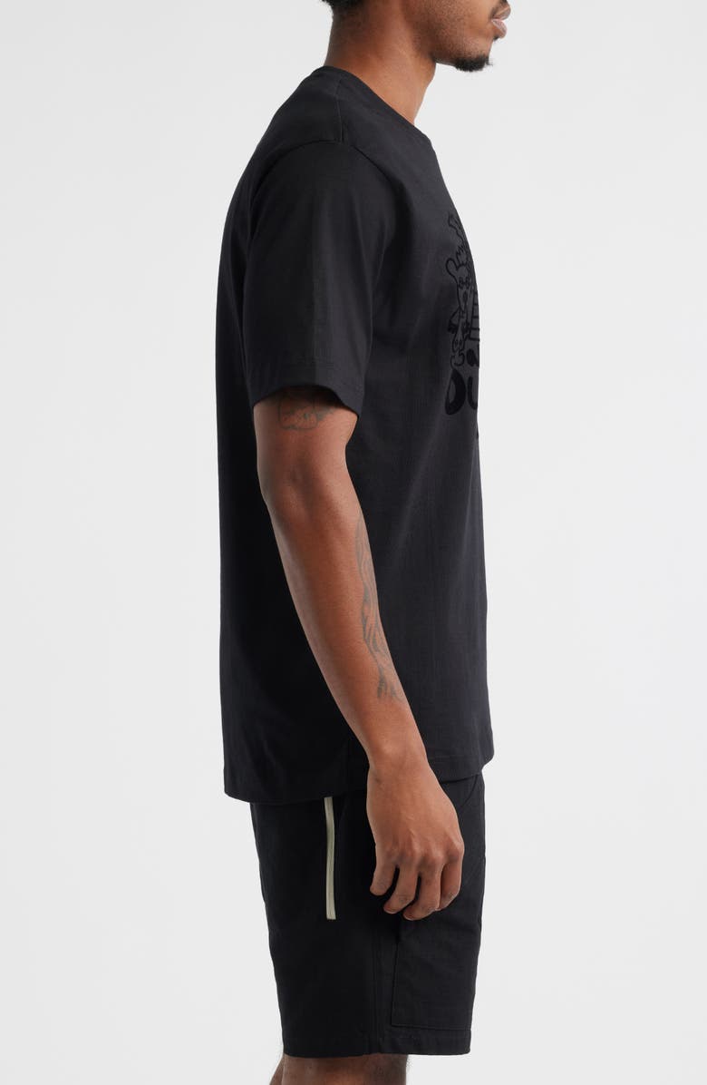 VIC GARCIA WORLD Outsiders Welcome Graphic T-Shirt, Alternate, color, Black