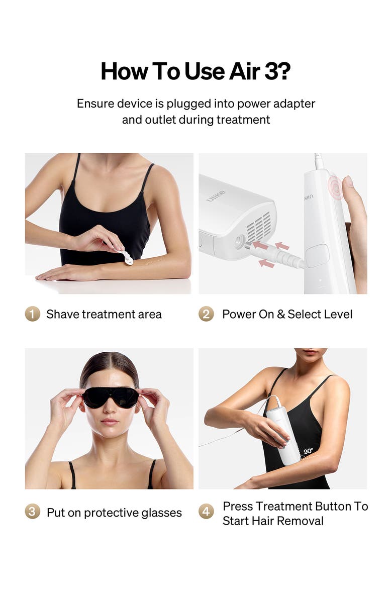 ULIKE Air3 IPL Hair Removal Device, Alternate, color, 