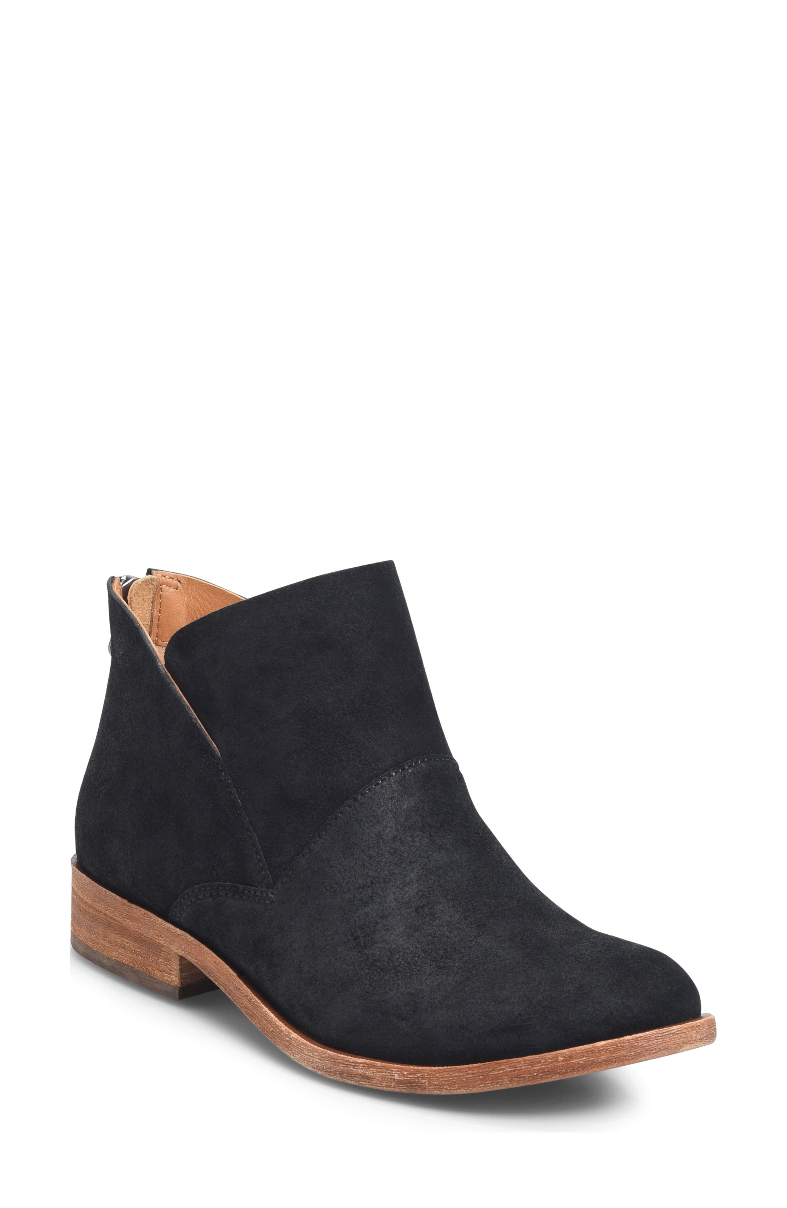 Ryder Ankle Boot, Main, color, BLACK SUEDE