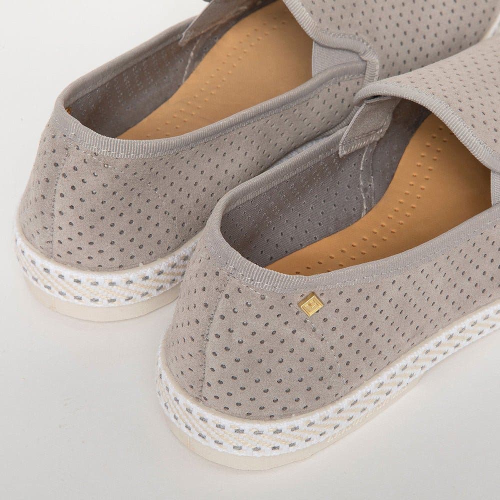 Rivieras Classic Suede Slip-On Loafer, Alternate, color, Gris