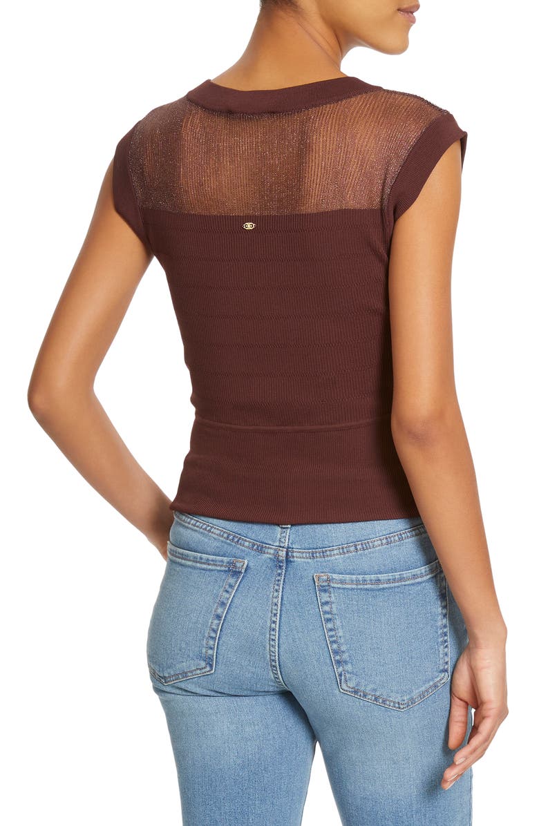 Sam Edelman Samara Mixed Media Sweater, Alternate, color, 