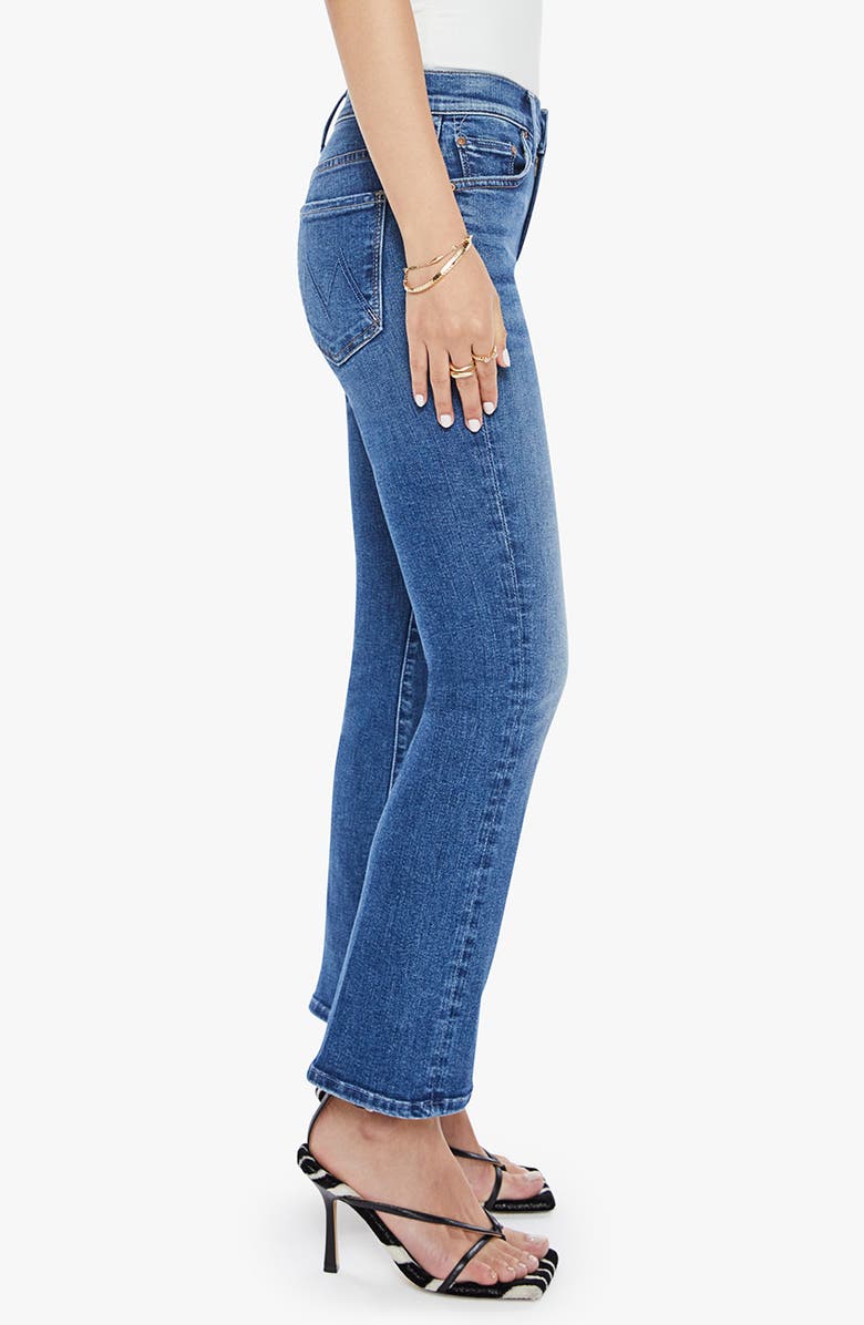 MOTHER Lil Insider Flood High Waist Bootcut Jeans, Alternate, color, Over The Top