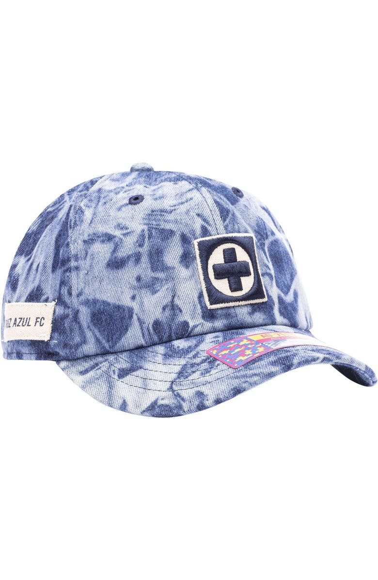 FAN INK Men's Blue Cruz Azul Club Ranch Adjustable Hat, Alternate, color, 