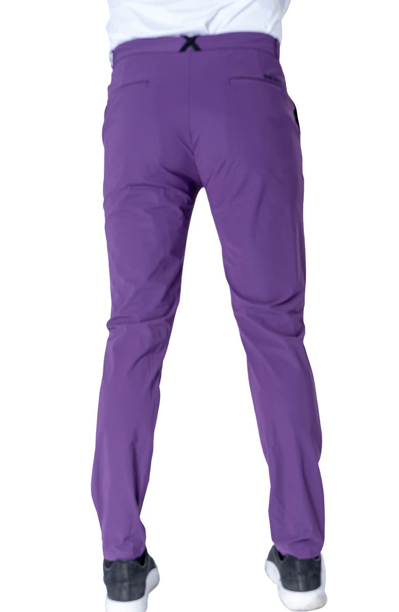 Maceoo Slim Fit Pants, Alternate, color, Purple