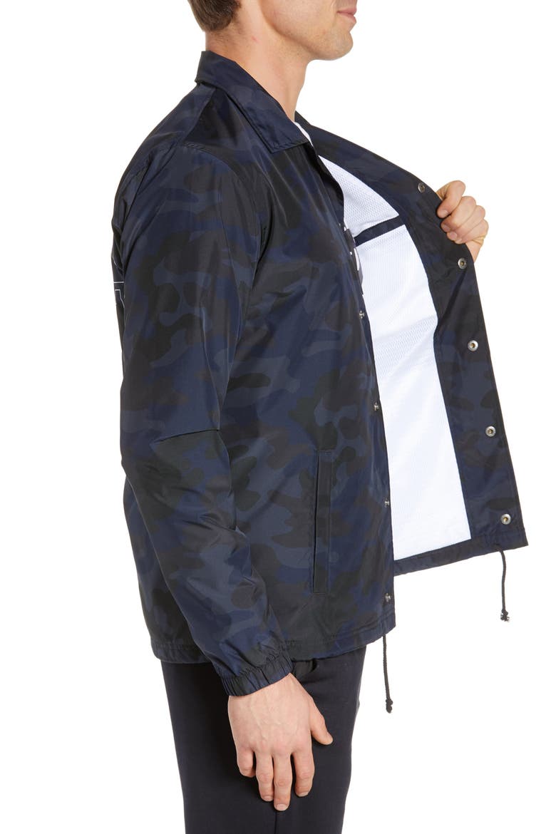Classic Coach's Jacket, Alternate, color, BLACK MULTI