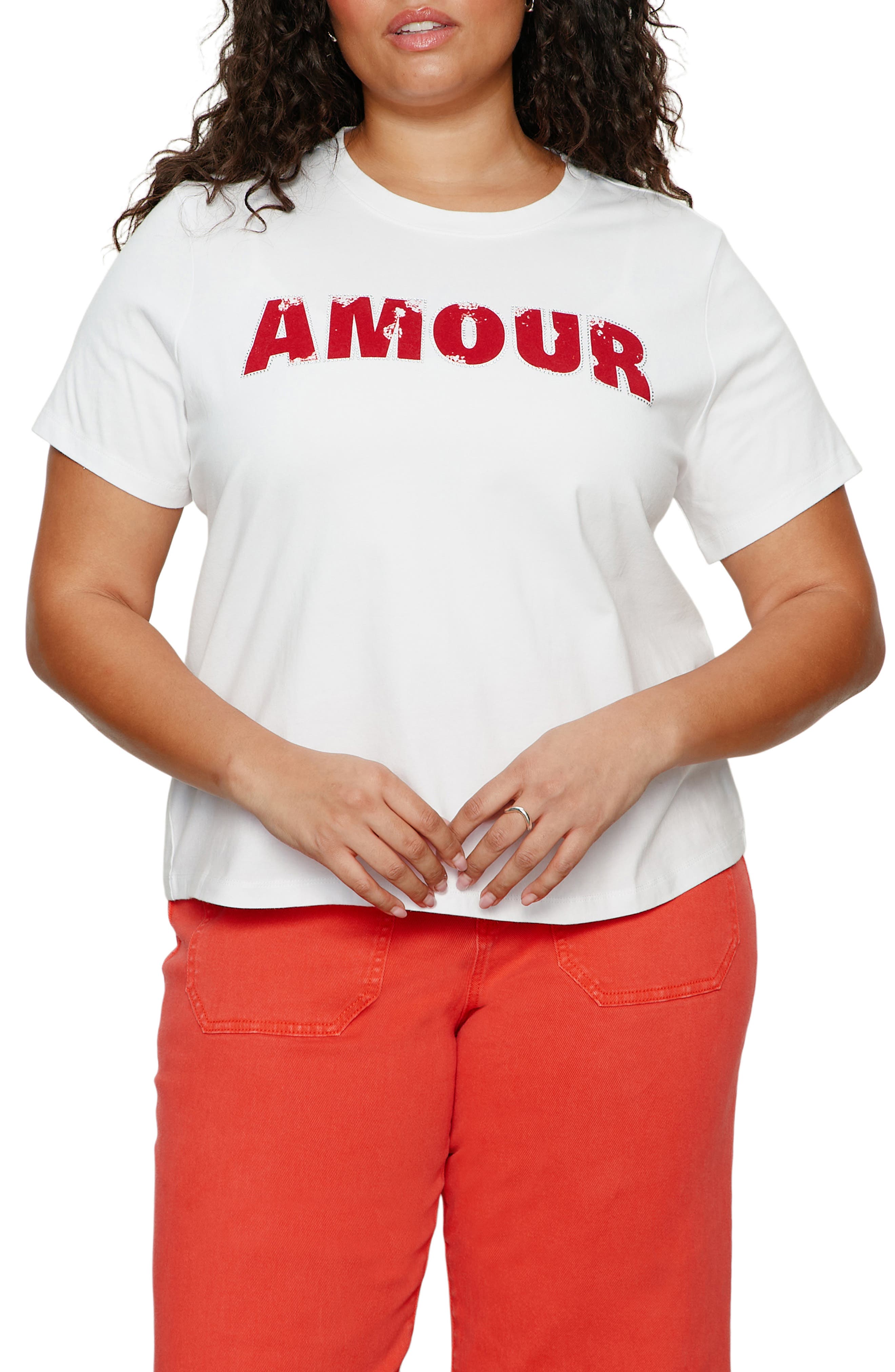 Sanctuary Embellished Organic Cotton Graphic T-Shirt