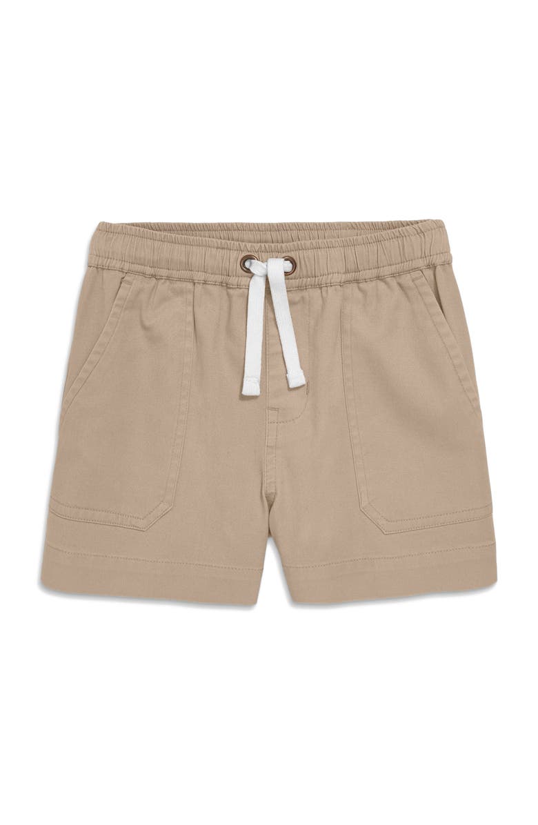 Primary Kids Stretch Chino Midi Short, Main, color, Light Khaki