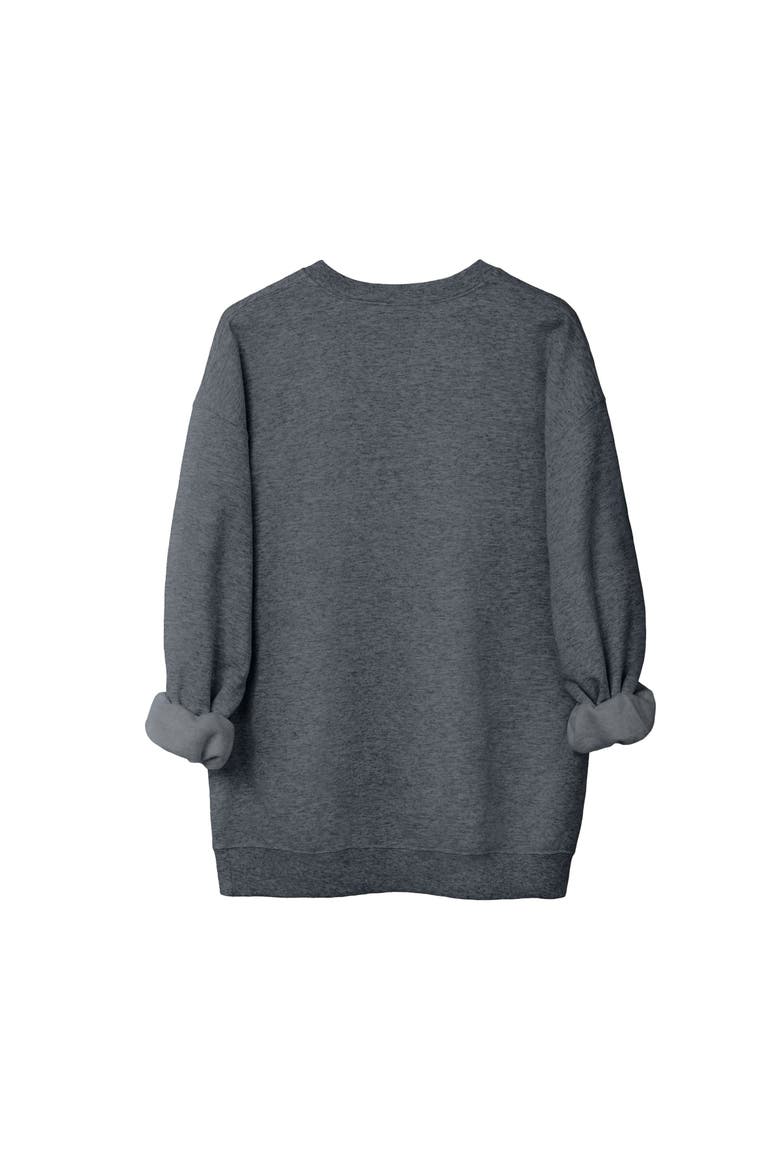 Floating Skeleton Sweatshirt, Alternate, color, Dark Heather