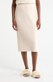 UGG® Chryston Rib Knit Midi Skirt