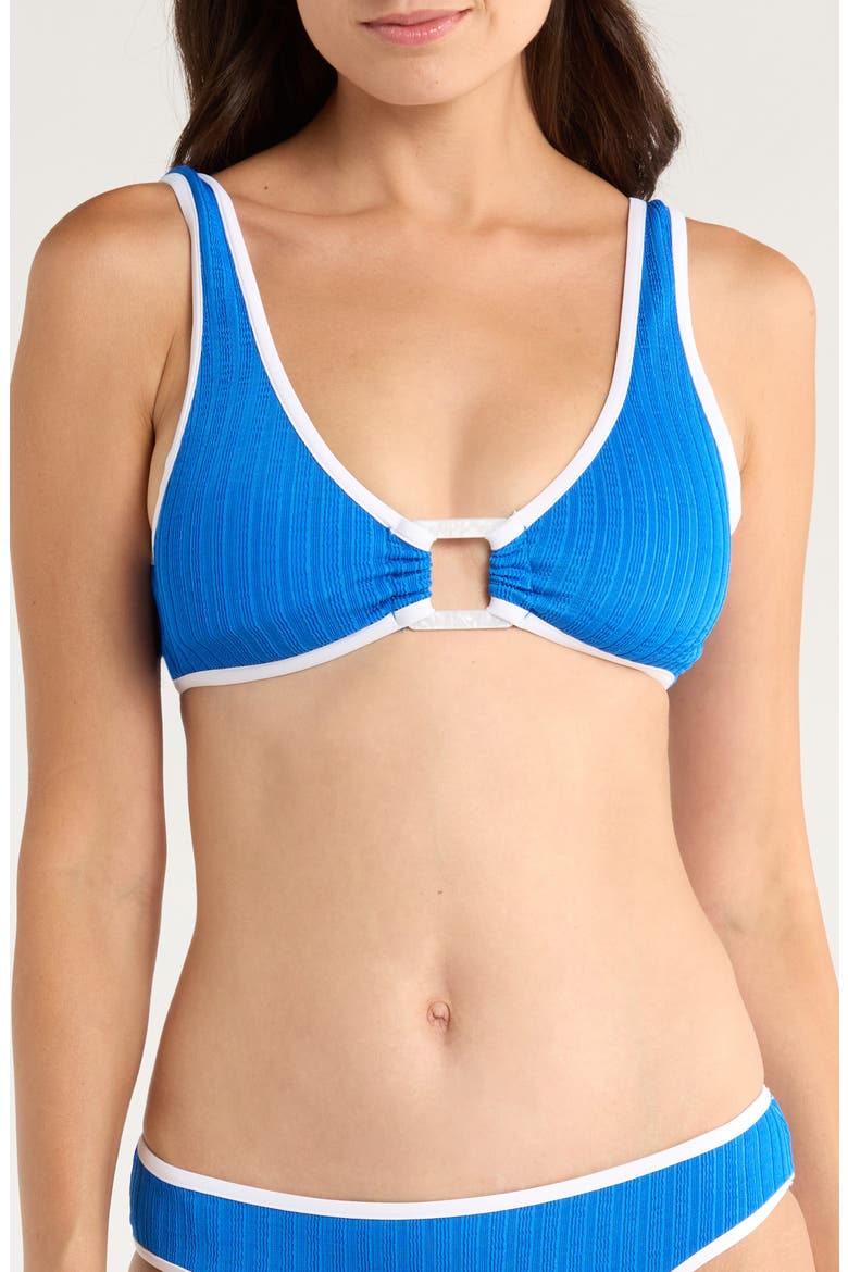 Coral Crush Multifit Bikini Top, Main, color, OCEAN W/ WHITE