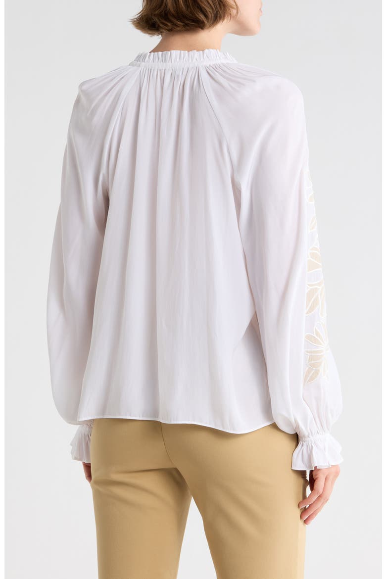 Nelida Embroidered Top, Alternate, color, IVORY