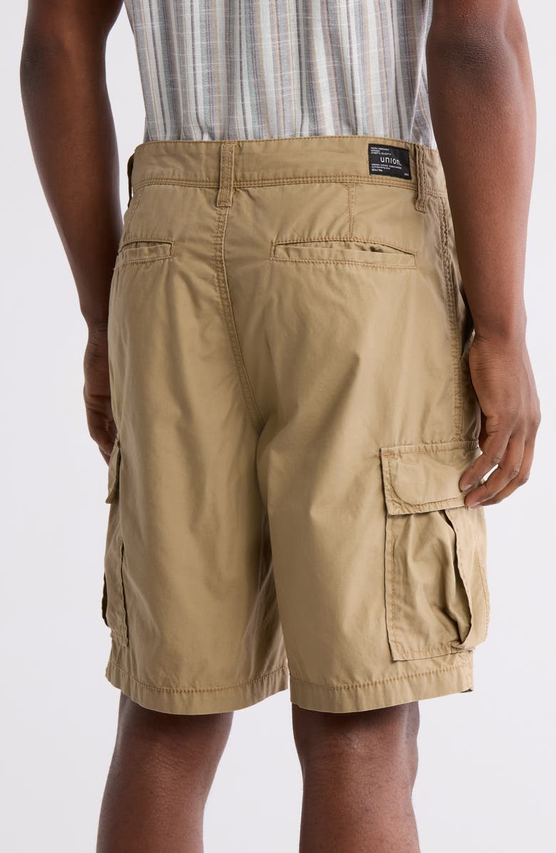 Union Wrigley Cotton Cargo Shorts, Alternate, color, Grain