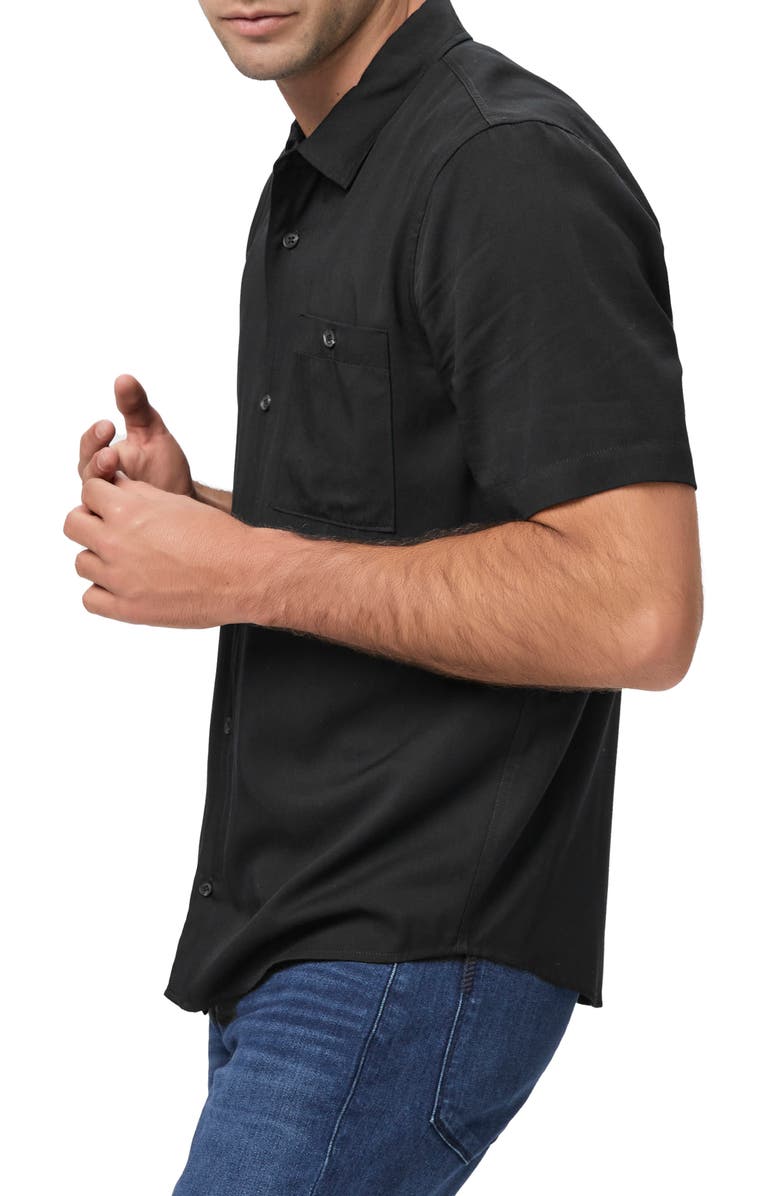 PAIGE Wilmer Short Sleeve Button-Up Shirt, Alternate, color, 