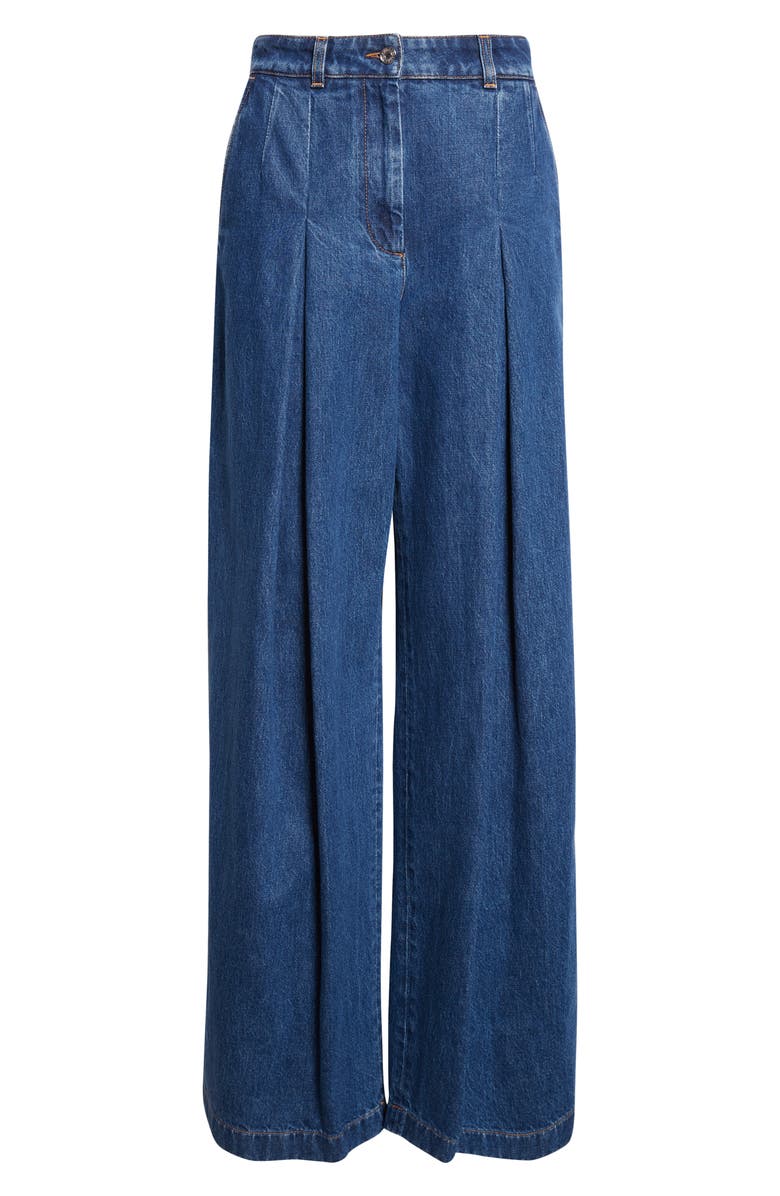 Dolce&Gabbana Denim Flare Leg Jeans, Alternate, color,
