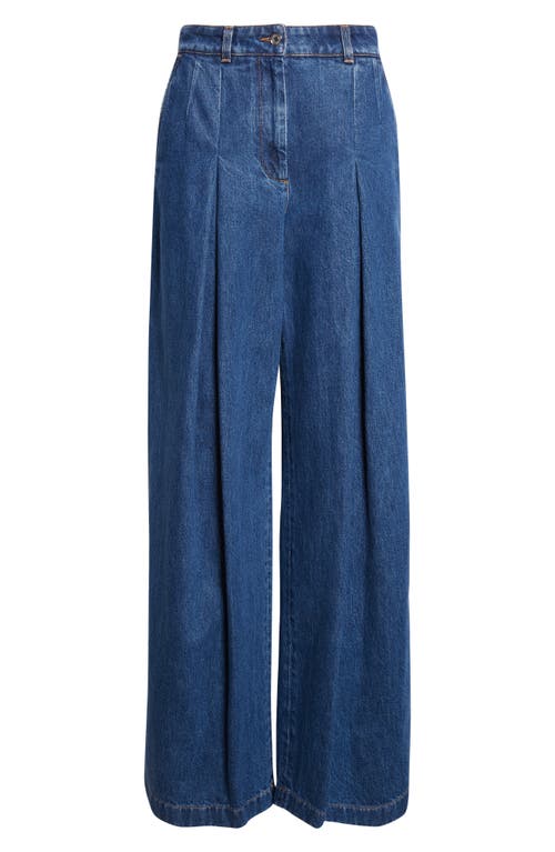 Dolce & Gabbana Straight Fit Trousers With 5 Pockets In Blue