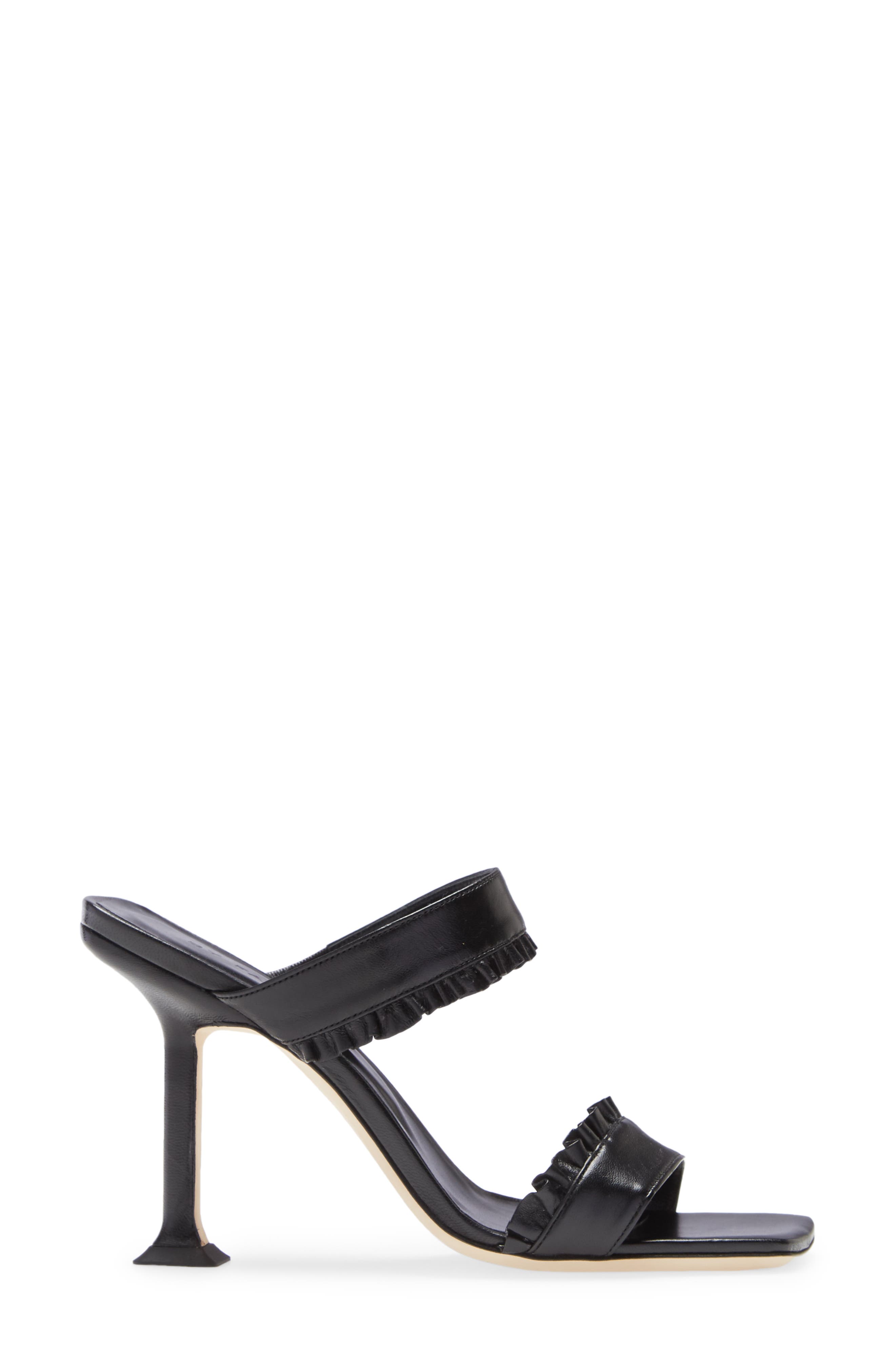 By Far Pina Leather Slide Sandal, Alternate, color, 