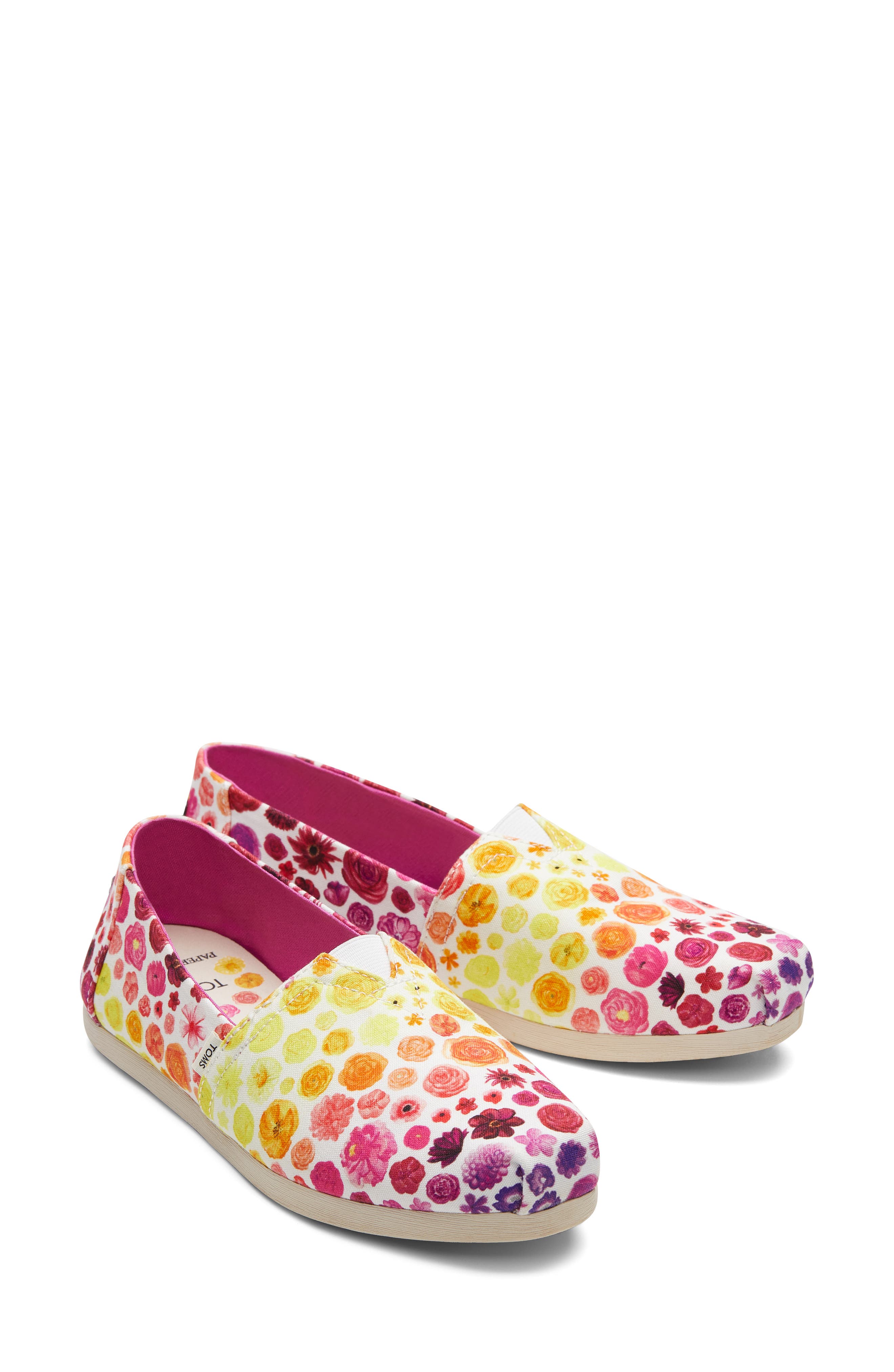 TOMS x Paper Source Alpargata Slip-On Sneaker, Main, color, 