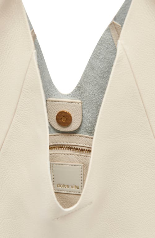 Dolce Vita Mia Leather Tote In White