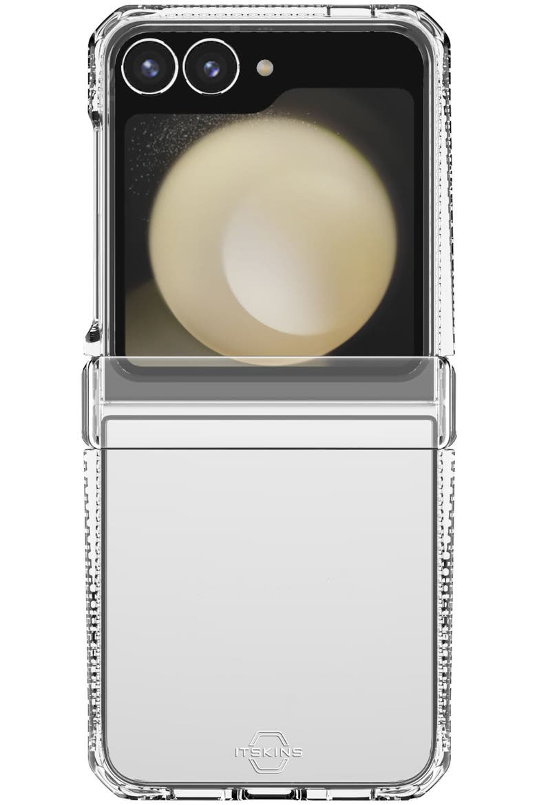 Hybrid_R Clear Hinge Case for Samsung Galaxy Z Flip6, Main, color, Clear