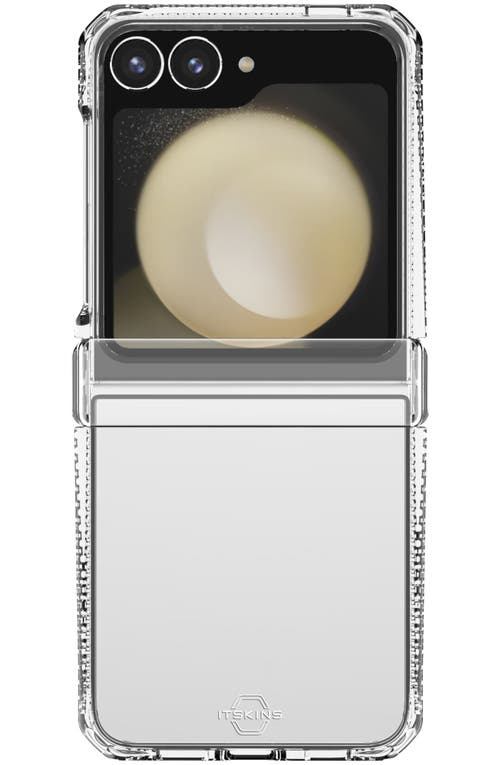 ITSkins Hybrid_R Clear Hinge Case for Samsung Galaxy Z Flip6 at Nordstrom