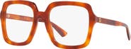 Gucci 55mm Rectangle optical glasses