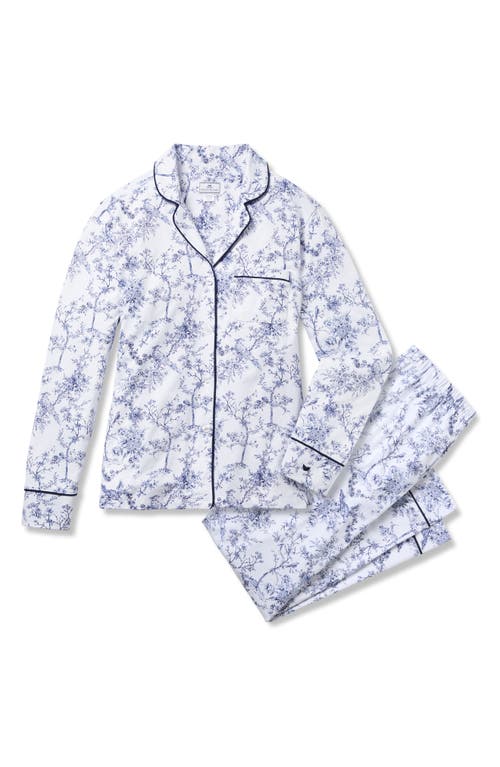 PETITE PLUME PETITE PLUME PRINT PIMA COTTON PAJAMAS 