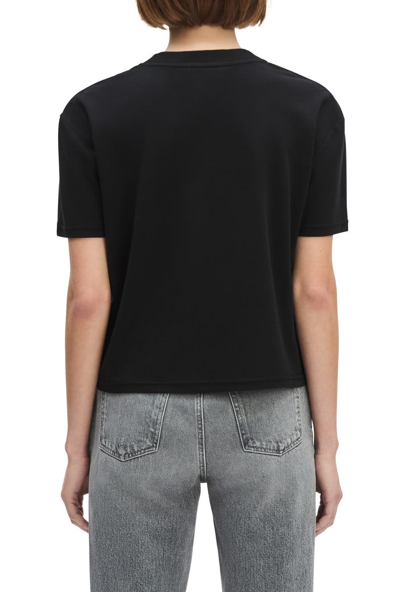The Everyday Organic Cotton T-Shirt, Alternate, color, BLACK