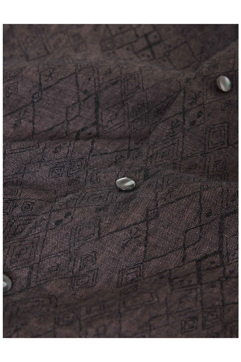 Thompsom Linen Button-Up Shirt, Alternate, color, BLACK